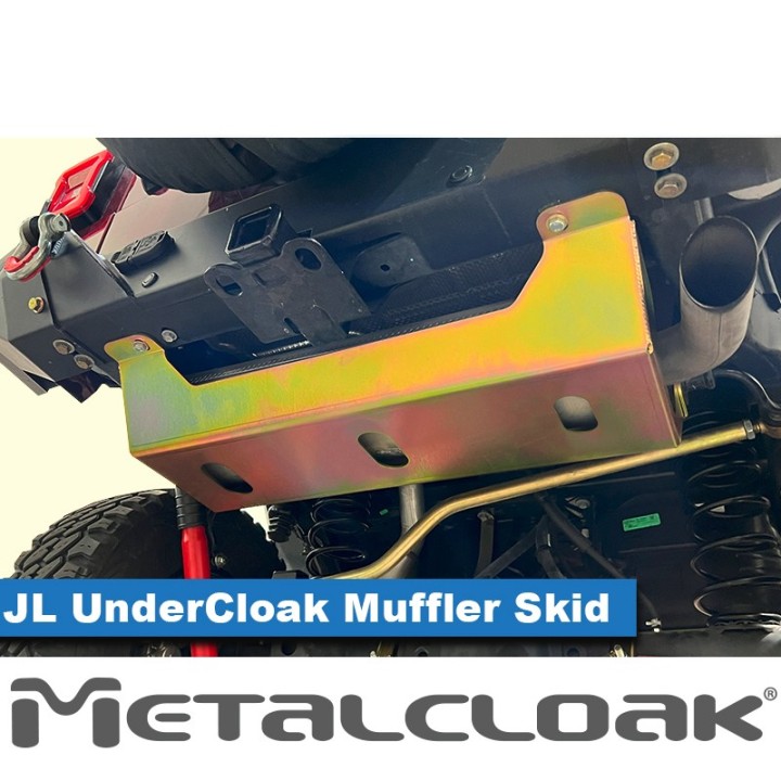 Oslona tlumika UnderCloak, JL Wrangler 3.6L / 2.0L / 4xe METALCLOAK - ujęcie 5