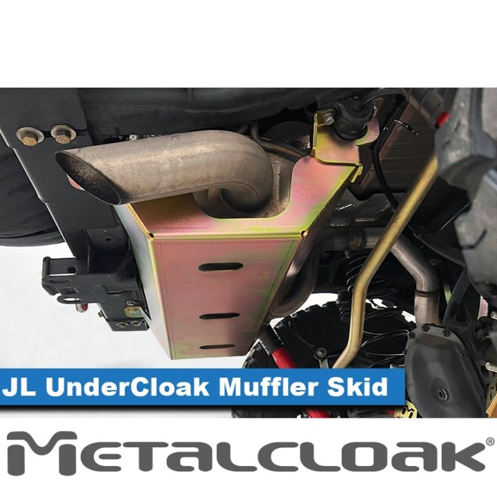 Oslona tlumika UnderCloak, JL Wrangler 3.6L / 2.0L / 4xe METALCLOAK - ujęcie 6