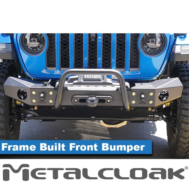 Zderzak przedni Frame-Built nr 2200, narozniki Crawler 46", JL/JT METALCLOAK - ujęcie 4