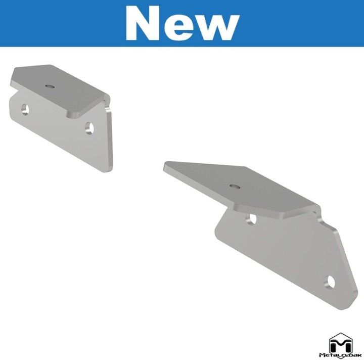 Uchwyty akcesoriow do zaslepki po kole zapasowym, JL Wrangler METALCLOAK