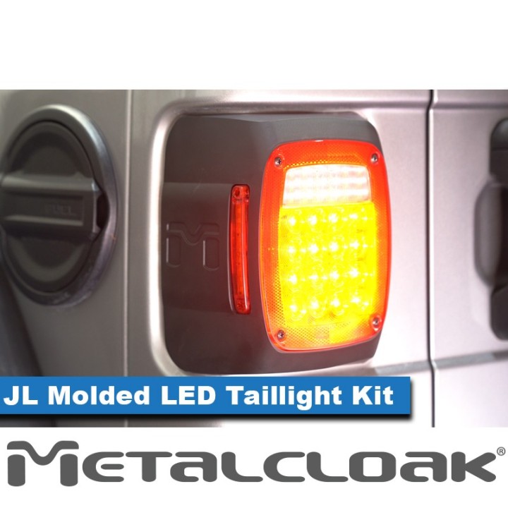Lampy tylne LED Lo-Profile w obudowie ASA, JL Wrangler METALCLOAK - ujęcie 4