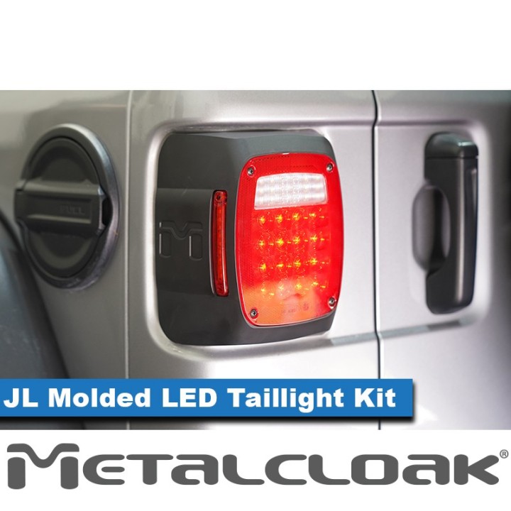 Lampy tylne LED Lo-Profile w obudowie ASA, JL Wrangler METALCLOAK - ujęcie 5