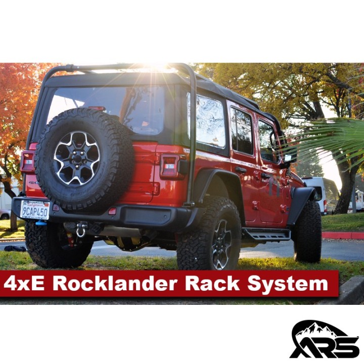 Bagaznik dachowy Rocklander, kompletny system, JL 4xe 4D METALCLOAK - ujęcie 2