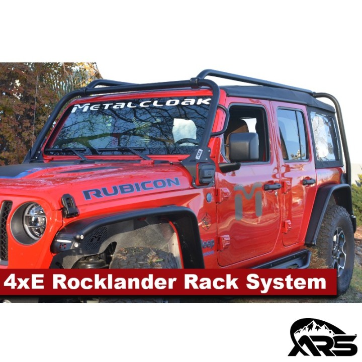 Bagaznik dachowy Rocklander, kompletny system, JL 4xe 4D METALCLOAK - ujęcie 3