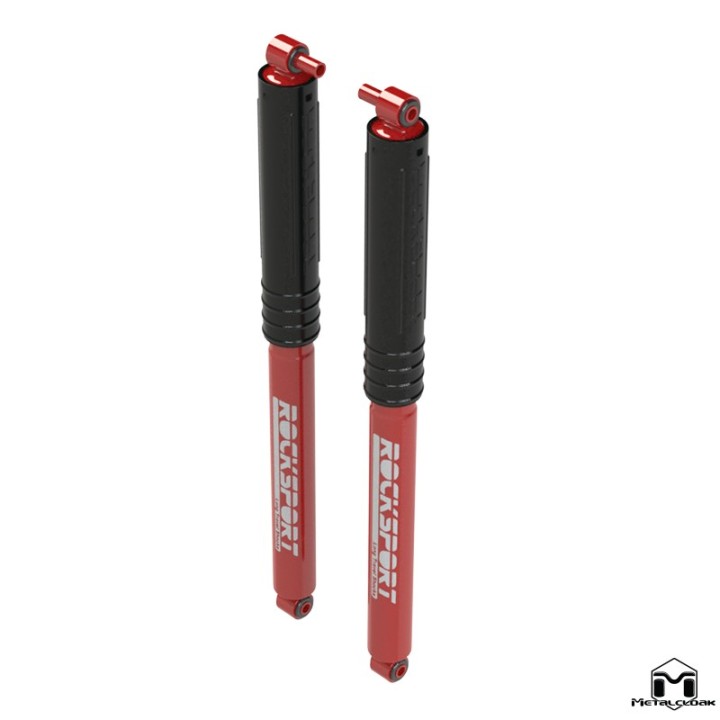 Amortyzatory RockSport RED Long Travel, para, JL/JT METALCLOAK