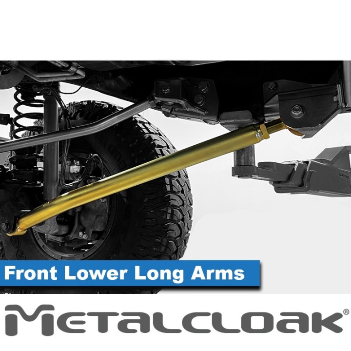 Dolne przednie wahacze Duroflex long arm 4-Link - Jeep JL Wrangler | MetalCloak