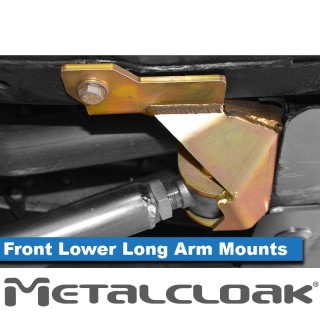 Wsporniki ramowe dolnych przednich wahaczy long arm - Jeep JL Wrangler | MetalCloak