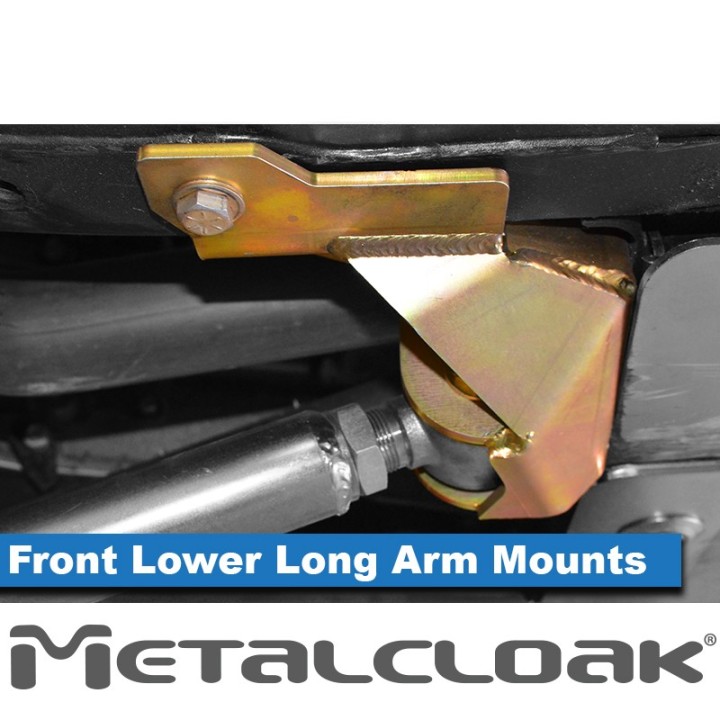 Wsporniki ramowe dolnych przednich wahaczy long arm, JL Wrangler METALCLOAK - ujęcie 2