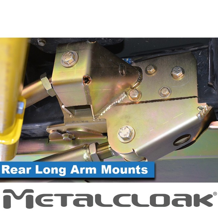 Wsporniki ramowe tylnych wahaczy long arm - Jeep JL Wrangler | MetalCloak
