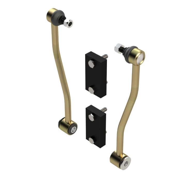 Zestaw przedluzonych lacznikow stabilizatora tylnego 12", JL Wrangler METALCLOAK
