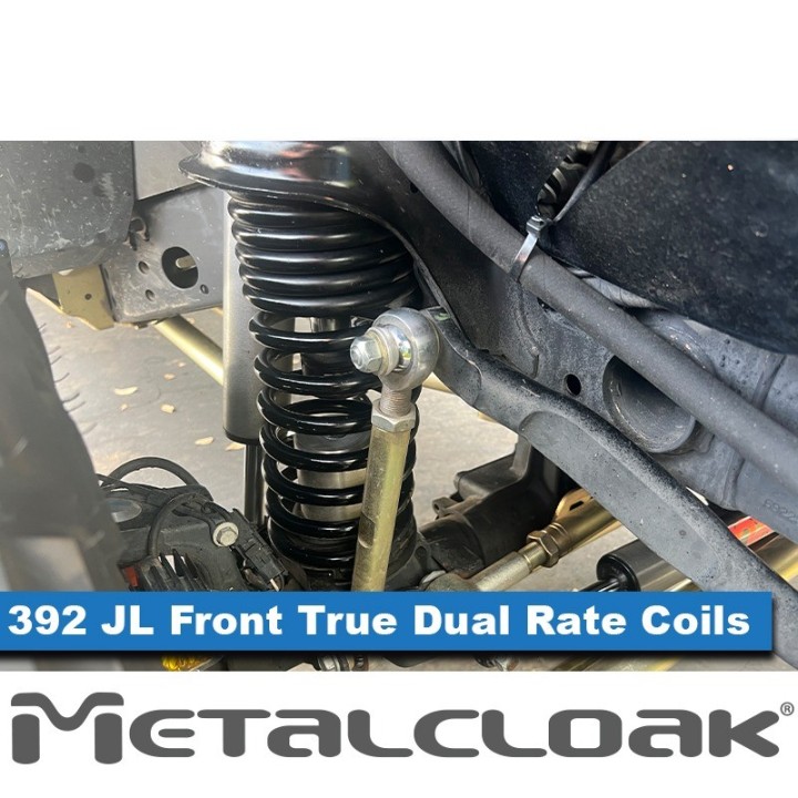 Sprezyny True Dual Rate przednie 3,5", para, JL Wrangler 392 METALCLOAK - ujęcie 6