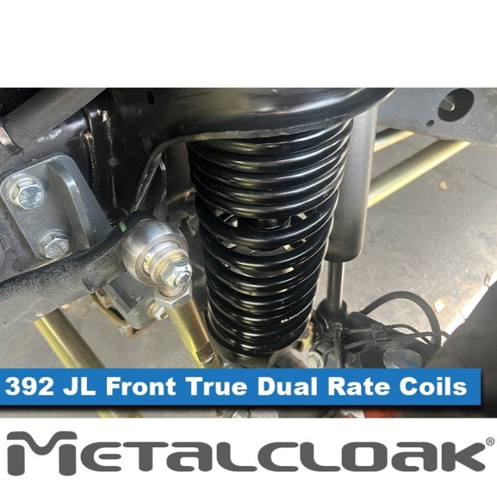Sprezyny True Dual Rate przednie 4,5", para, JL Wrangler 392 METALCLOAK - ujęcie 3