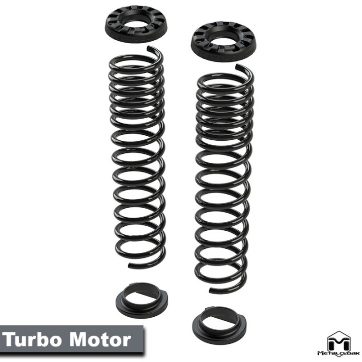 Sprezyny True Dual Rate przednie 3,5" (JL 4D) / 4,5" (JL 2D) / 2,5" (JT), para METALCLOAK