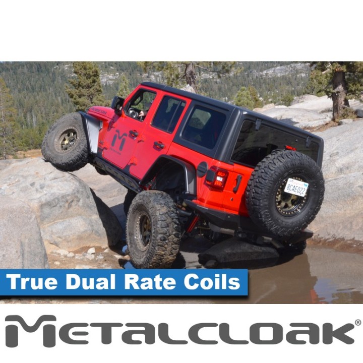 Sprezyny True Dual Rate tylne 5,5", para, JL Wrangler 4D METALCLOAK - ujęcie 2