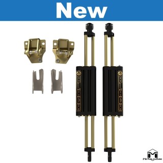 Amortyzatory 6Pak BLACK tylne 6", para, TJ/LJ METALCLOAK