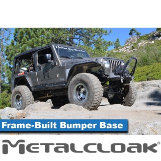 Baza zderzaka przedniego Frame-Built, stal walcowana na goraco, YJ/TJ/LJ METALCLOAK - ujęcie 2