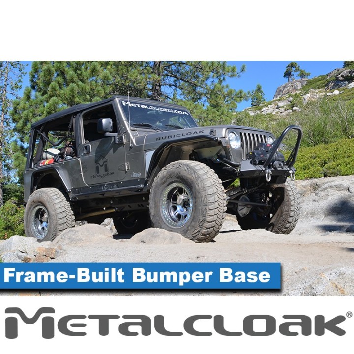 Baza zderzaka przedniego Frame-Built, stal walcowana na goraco, YJ/TJ/LJ METALCLOAK - ujęcie 2