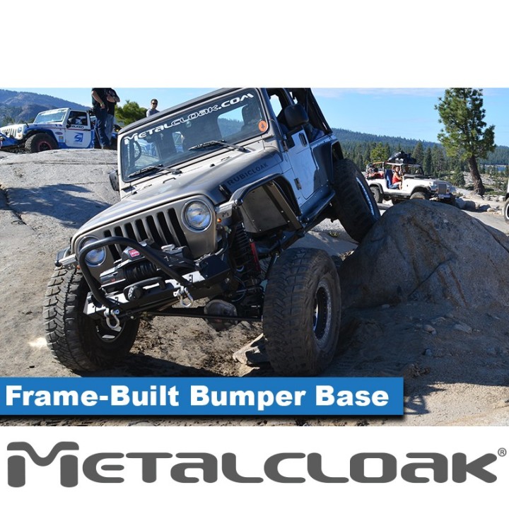 Baza zderzaka przedniego Frame-Built, stal walcowana na goraco, YJ/TJ/LJ METALCLOAK - ujęcie 3