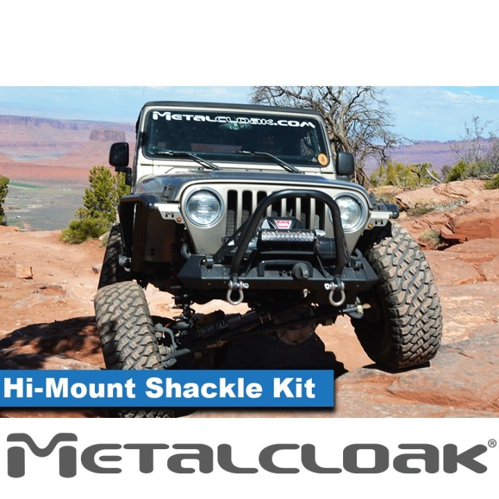 System szekli Hi-Mount do zderzaka Frame-Built, CJ/YJ/TJ/LJ METALCLOAK - ujęcie 4