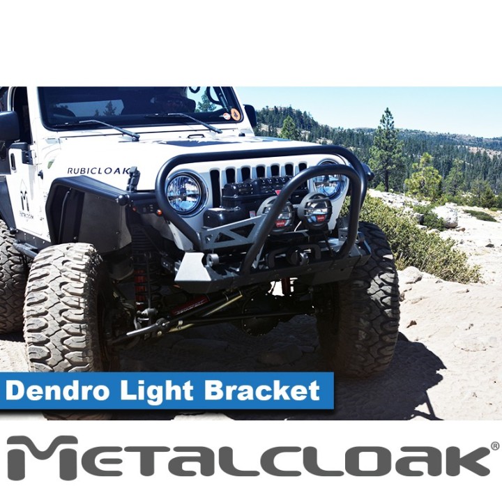 Belka lamp Dendro do zderzaka Frame-Built, CJ/YJ/TJ/LJ METALCLOAK - ujęcie 2
