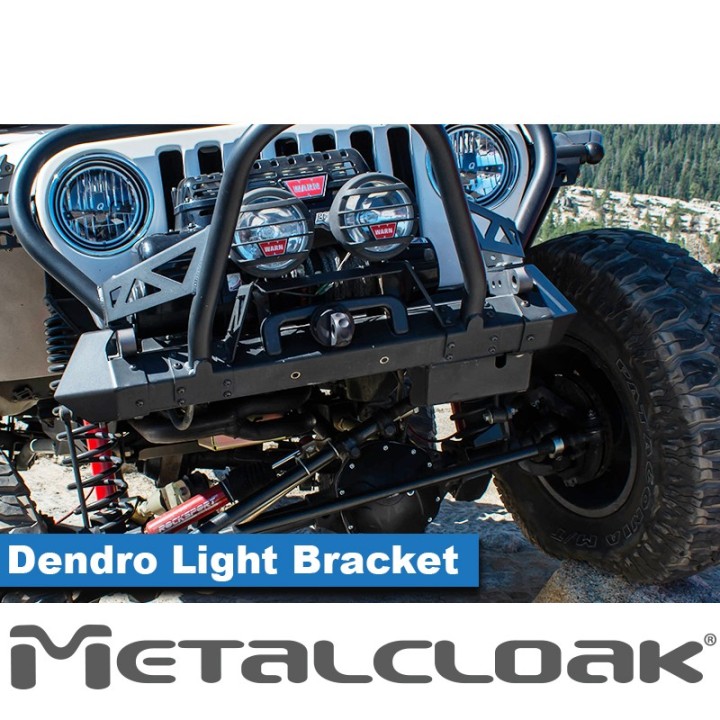Belka lamp Dendro do zderzaka Frame-Built, CJ/YJ/TJ/LJ METALCLOAK - ujęcie 3
