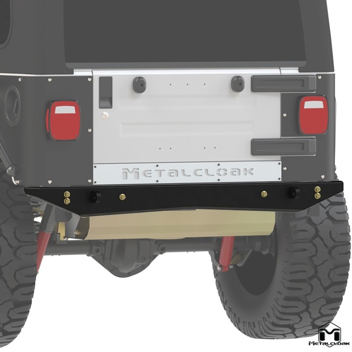 Zderzak tylny SlimCrawler, niskoprofilowy, TJ/LJ/YJ Wrangler METALCLOAK - ujęcie 2