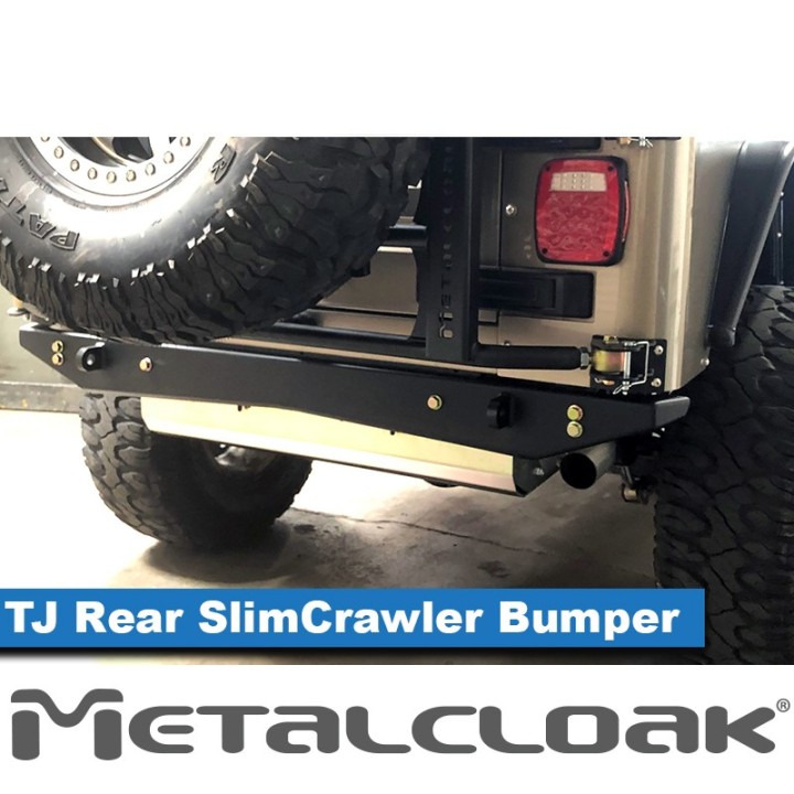 Zderzak tylny SlimCrawler, niskoprofilowy, TJ/LJ/YJ Wrangler METALCLOAK - ujęcie 3