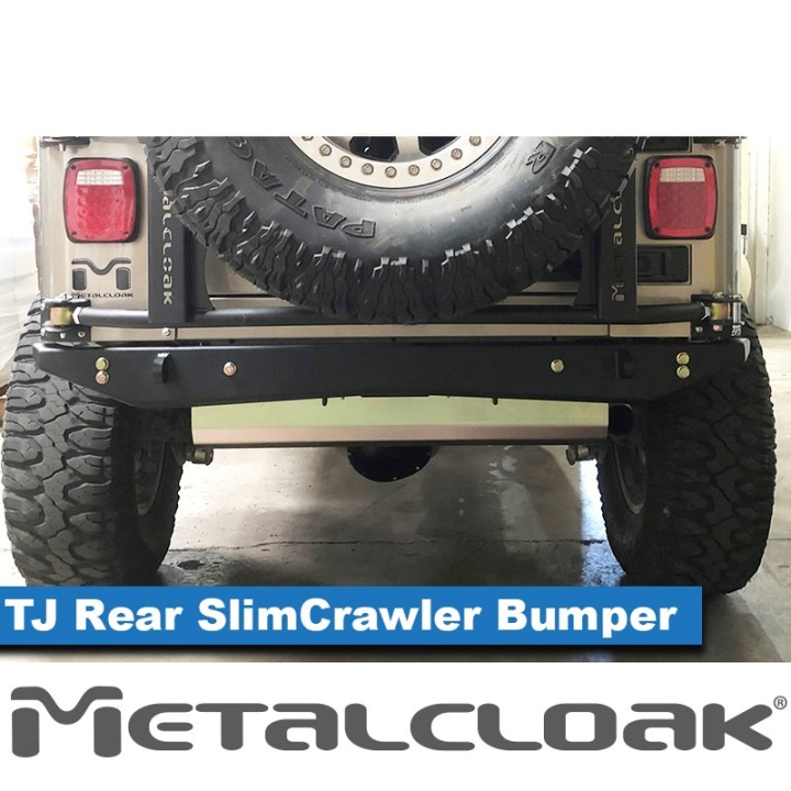 Zderzak tylny SlimCrawler, niskoprofilowy, TJ/LJ/YJ Wrangler METALCLOAK - ujęcie 4