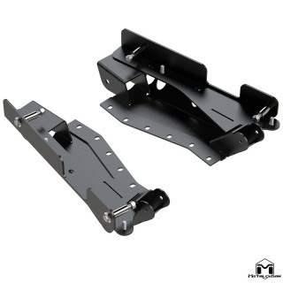System wspornikow ramowych do zawieszenia long arm - Jeep Wrangler TJ/LJ | MetalCloak