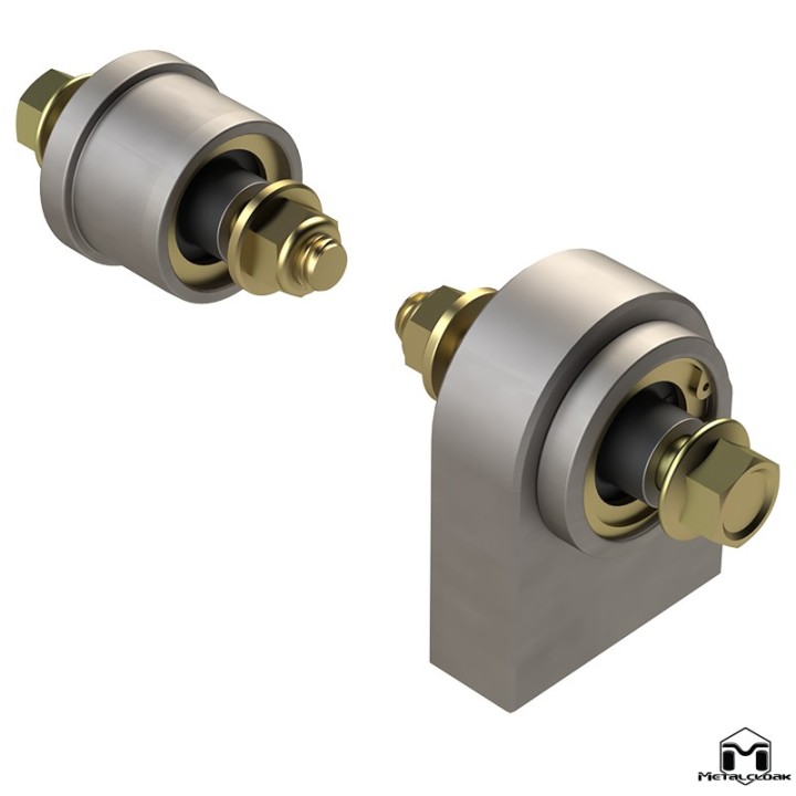 Wspornik Duroflex do przyspawania z tuleja mostu - Jeep Wrangler TJ/LJ | MetalCloak