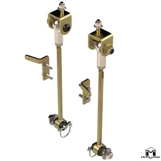 Szybkozlacza stabilizatora przedniego 13", para, TJ/LJ METALCLOAK - ujęcie 2