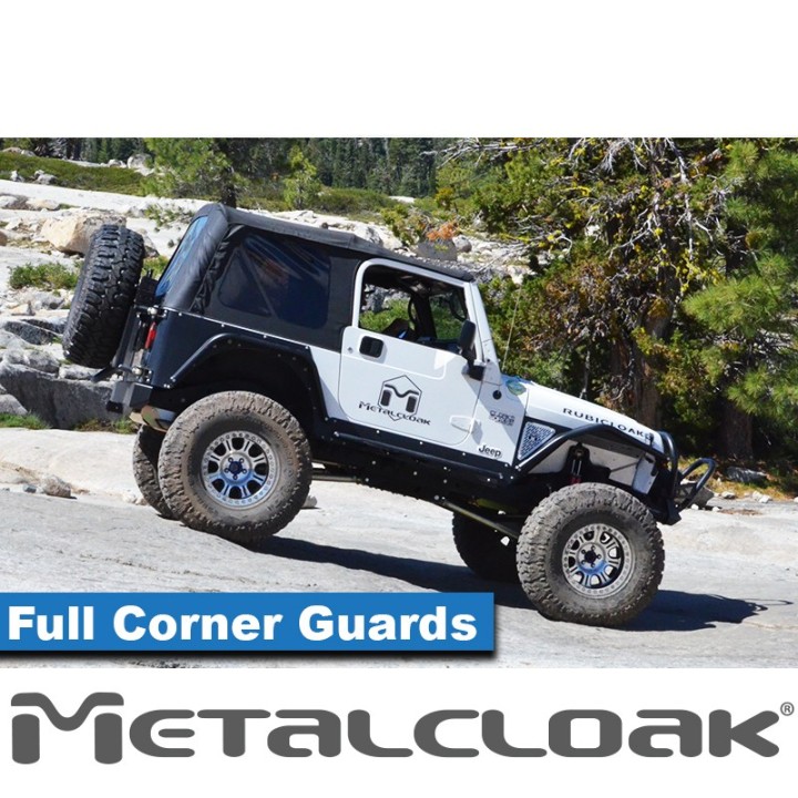 Pelne oslony naroznikow, para, TJ Wrangler METALCLOAK - ujęcie 2