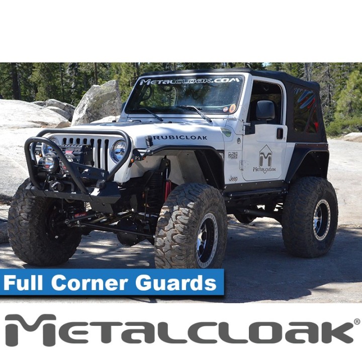 Pelne oslony naroznikow, para, TJ Wrangler METALCLOAK - ujęcie 3
