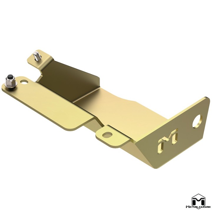Oslona przekladni kierowniczej, Jeep TJ/LJ Wrangler, cynk zloty METALCLOAK