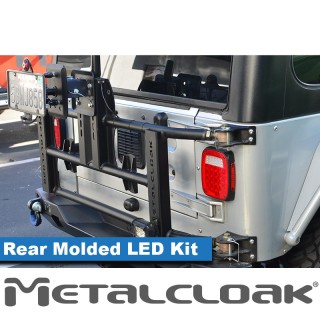 Lampy tylne LED niskoprofilowe - Jeep Wrangler TJ/LJ | MetalCloak