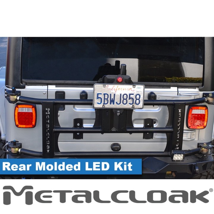 Lampy tylne LED niskoprofilowe - Jeep Wrangler TJ/LJ | MetalCloak