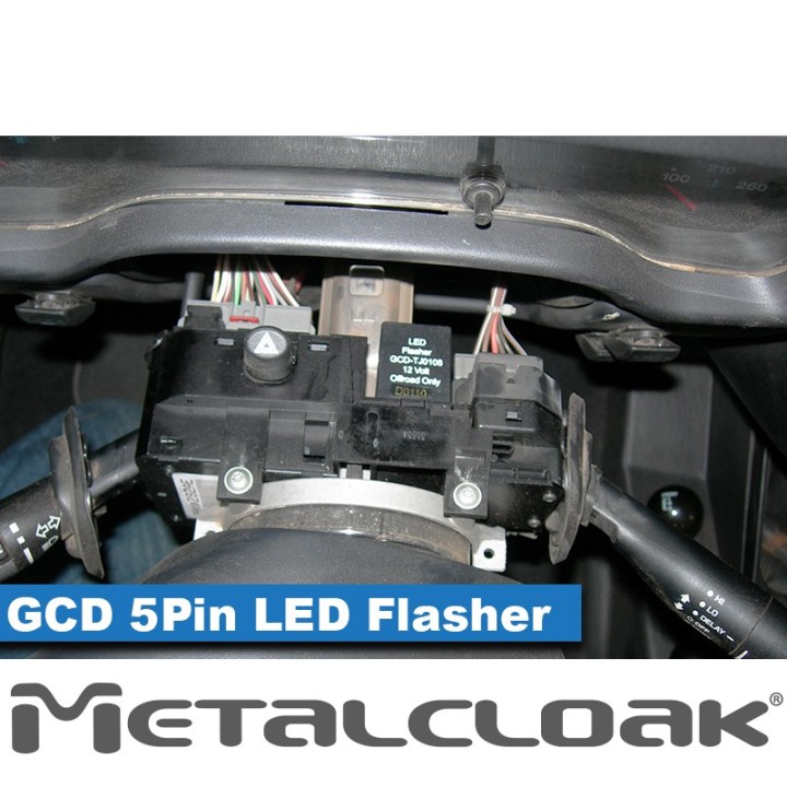Przekaznik kierunkowskazow LED 5-pinowy GCD - Jeep Wrangler TJ/LJ | MetalCloak