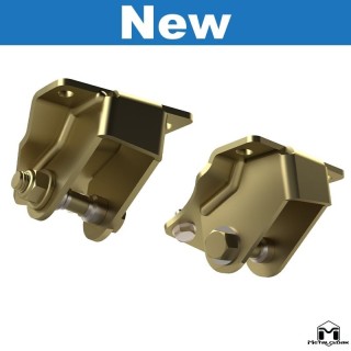 Gorne tylne mocowanie amortyzatora 6Pak BLACK, TJ/LJ METALCLOAK
