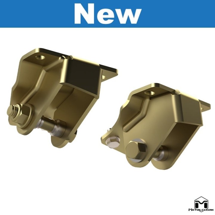 Gorne tylne mocowanie amortyzatora 6Pak BLACK, TJ/LJ METALCLOAK