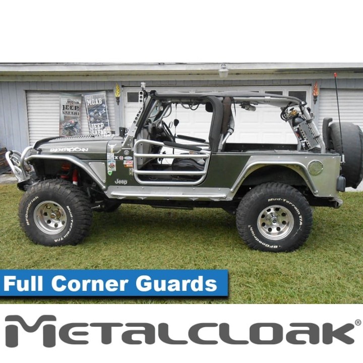 Pelne oslony naroznikow, para, LJ Wrangler METALCLOAK - ujęcie 2