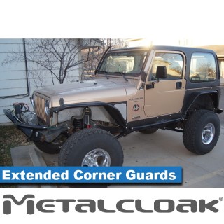 Przedluzone oslony naroznikow, para, TJ Wrangler METALCLOAK - ujęcie 2