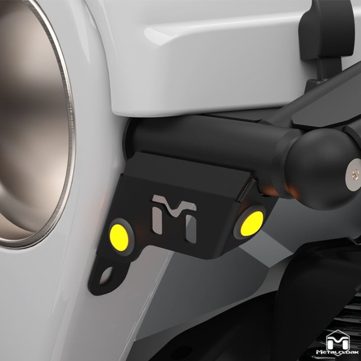 Lampy obrysowe LED niskoprofilowe - Jeep Wrangler TJ/LJ | MetalCloak