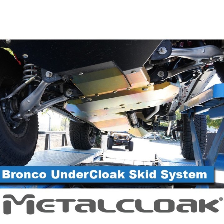 System oslon zintegrowanych UnderCloak - Ford Bronco 6G | MetalCloak