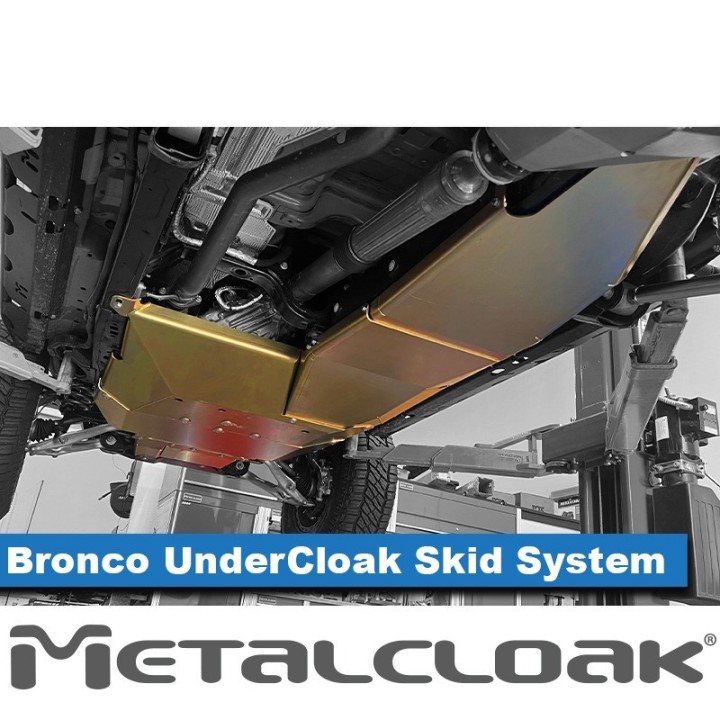 System oslon zintegrowanych UnderCloak - Ford Bronco 6G | MetalCloak