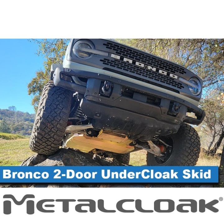 System oslon zintegrowanych UnderCloak - Ford Bronco 6G | MetalCloak