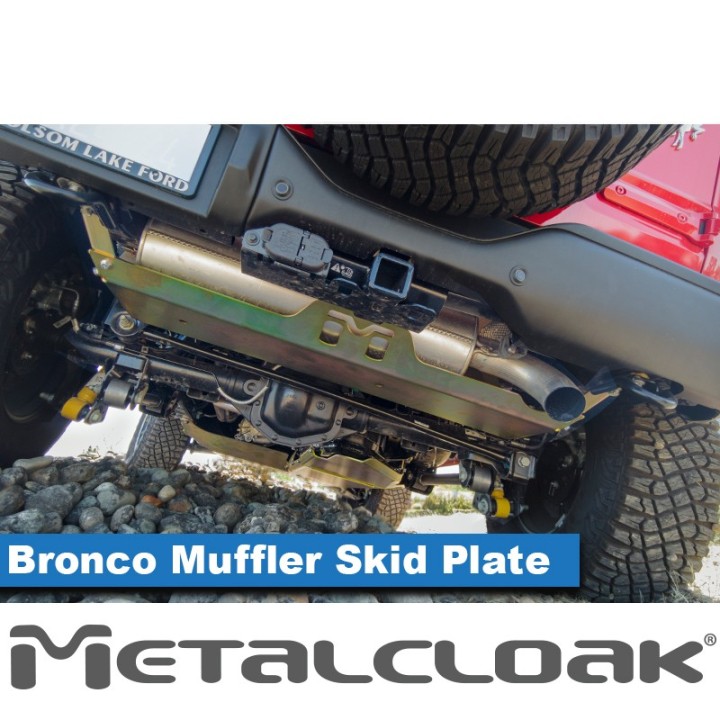 Oslona tlumika UnderCloak - Ford Bronco 6G | MetalCloak