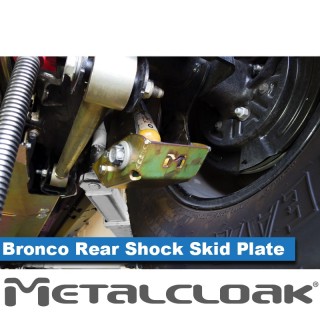 Oslony dolnych mocowan amortyzatorow tylnych - Ford Bronco 6G | MetalCloak