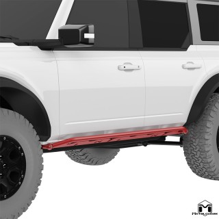 Progi Overline mocowane do ramy - Ford Bronco 6G | MetalCloak