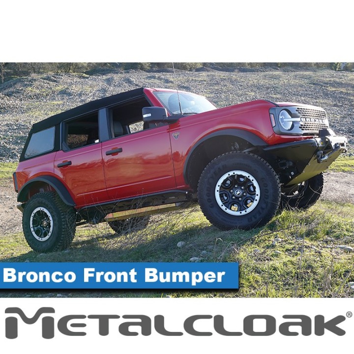 Zderzak przedni, wersja pod wyciagarke, Ford Bronco 6G METALCLOAK - ujęcie 6