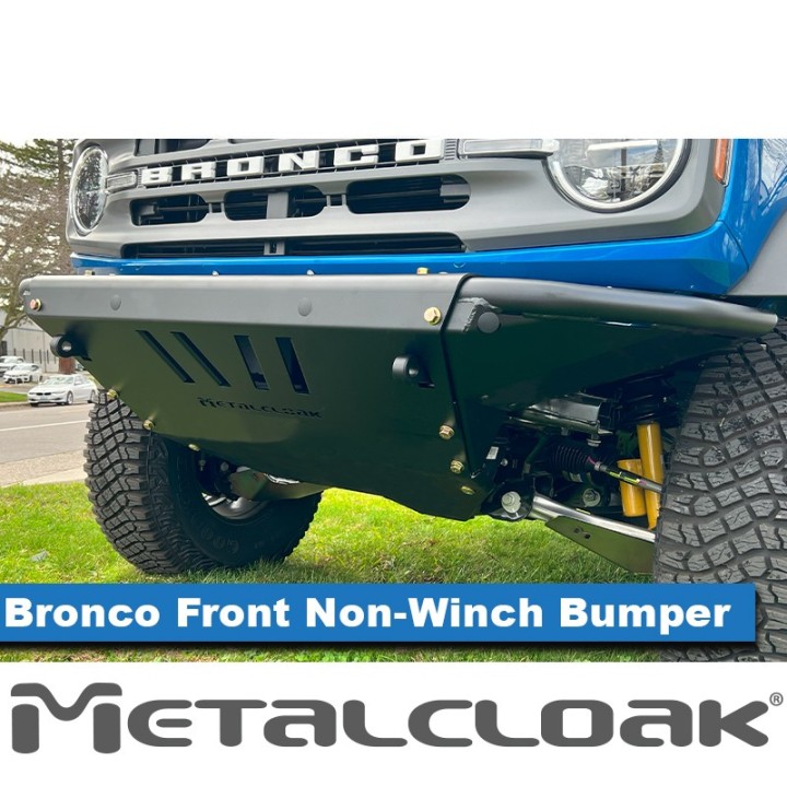 Zderzak przedni, wersja bez wyciagarki, Ford Bronco 6G METALCLOAK - ujęcie 3